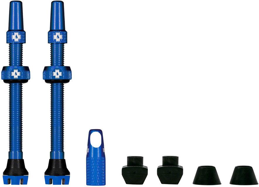 Muc-Off Tubeless Presta Valve Kit V2 60 mm Modrý