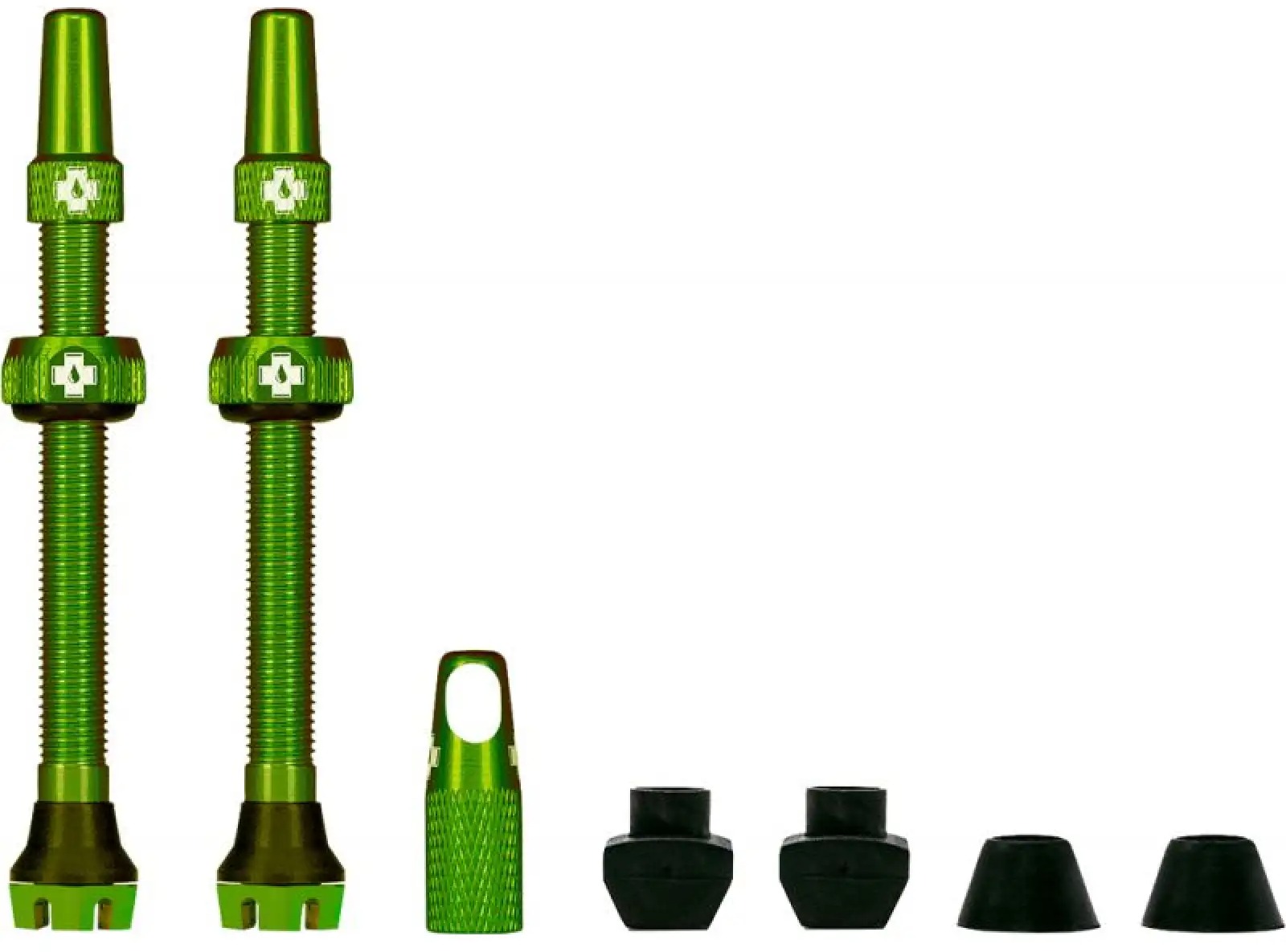 Muc-Off Tubeless Presta Valve Kit V2 60 mm Zelený