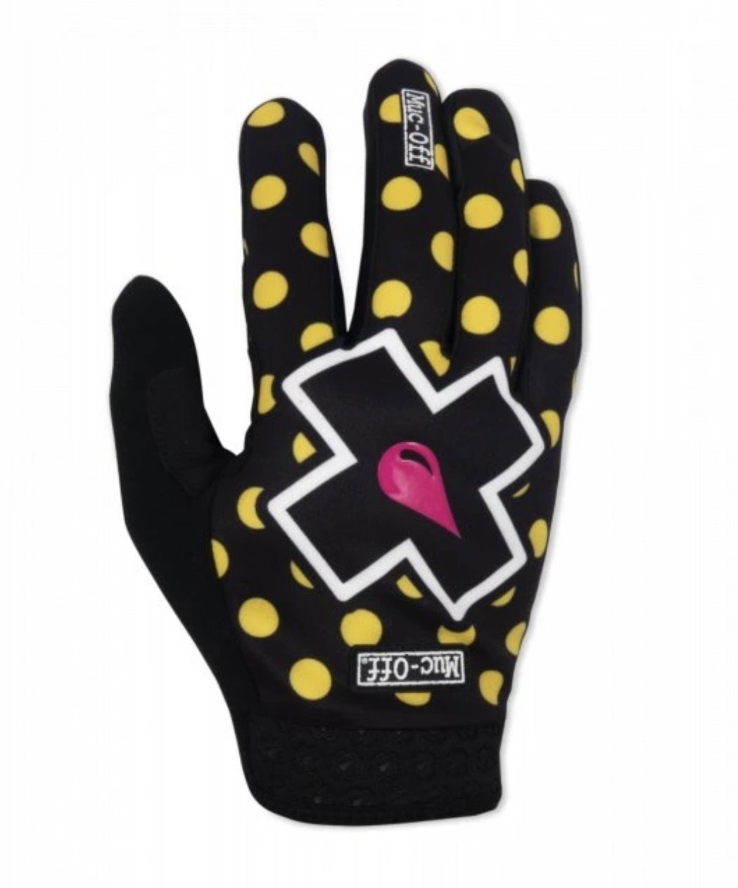 Muc-Off MTB Gloves Polka Yellow XS