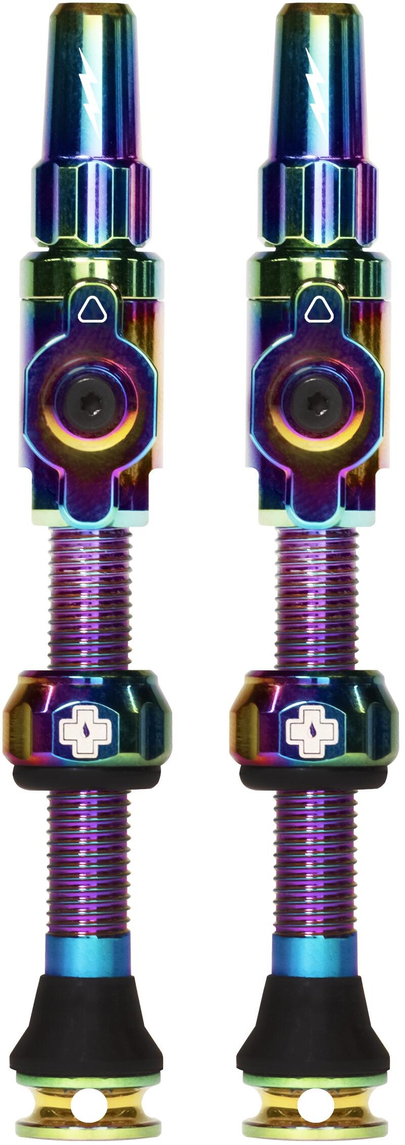 Big Bore Lite Tubeless Valves ridescent Large