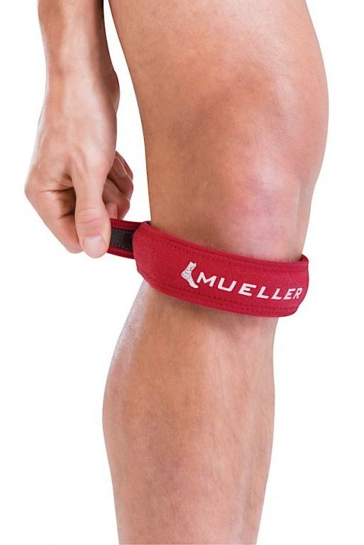 Mueller Jumper's Knee Strap Red červená