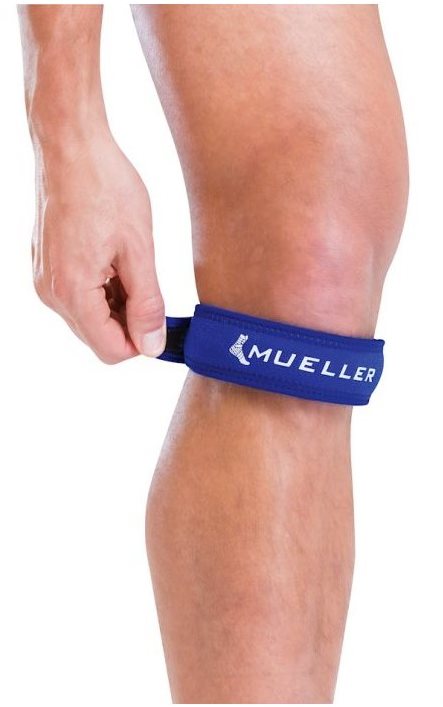 Mueller Jumper's Knee Strap BLUE modrá