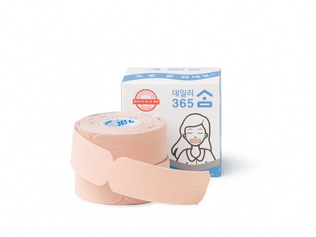 Temtex Tape proti chrápaniu 2,5 × 8 cm 120 ks