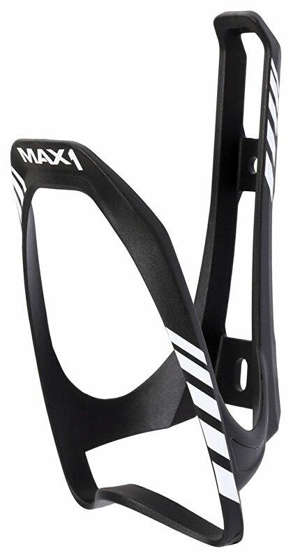 MAX1 Evo košík na fľaše, bielo-čierny