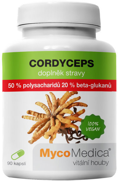 MycoMedica Cordyceps 50 % 90 kapsúl
