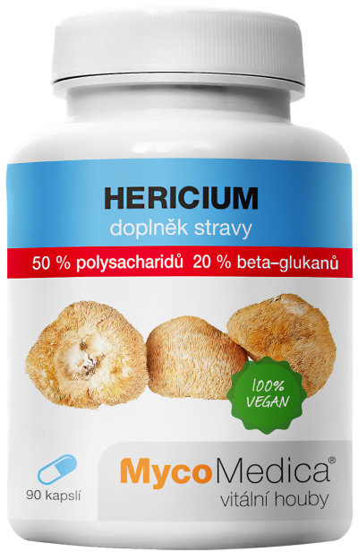 MycoMedica Hericium 50 % 90 kapsúl