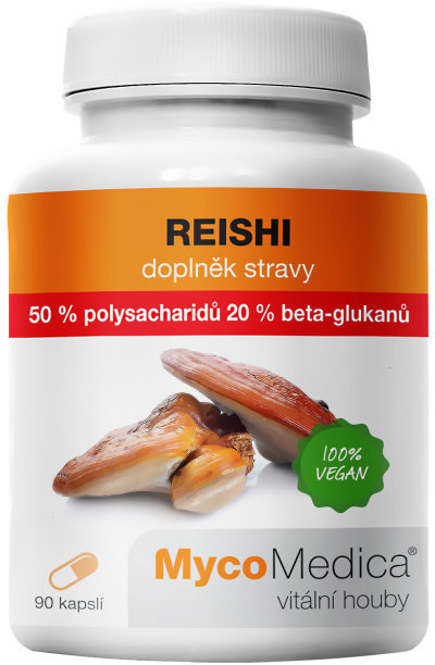 MycoMedica Reishi 50 % 90 kapsúl