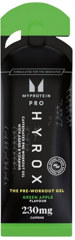 MyProtein Hyrox the Pre Workout Gel 48 g zelené jablko