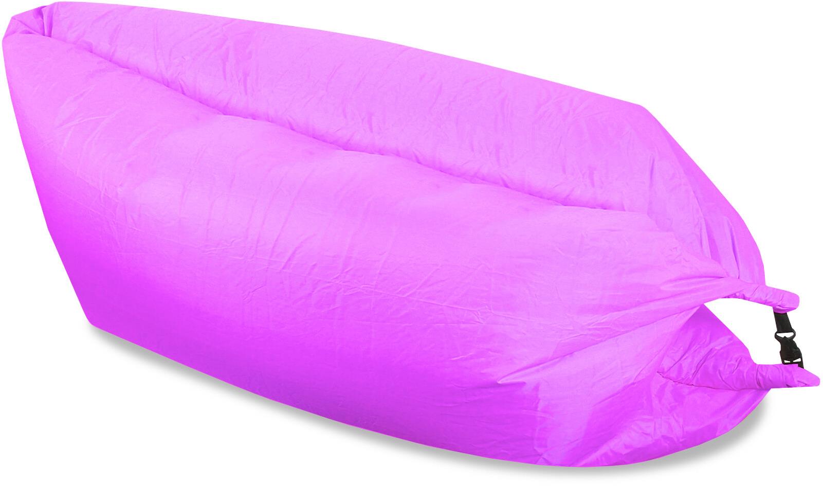 Aga Nafukovací vak LAZY BAG 200 × 70 cm Fialový