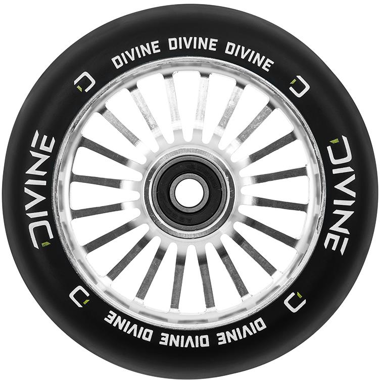 Divine Koliesko Divine Spoked Turbo 110 mm strieborné