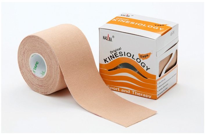 Nasara kineziologický béžový