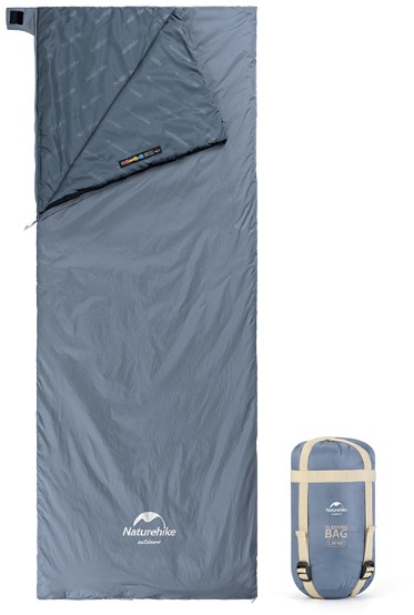 Naturehike modrý mini ultralight LW180 spací vak veľ. M