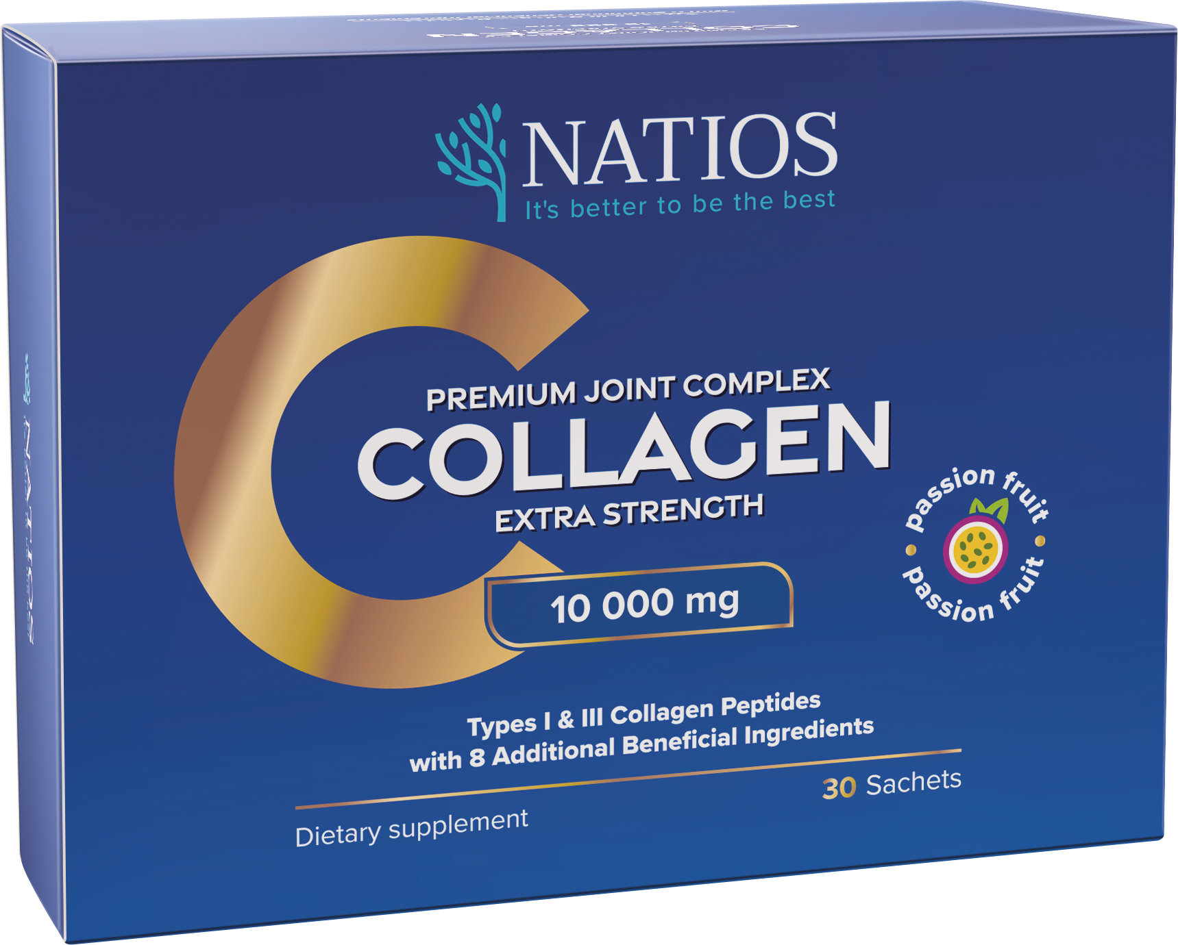 NATIOS Collagen Premium Joint Complex, 10 000 mg, 30 sáčků