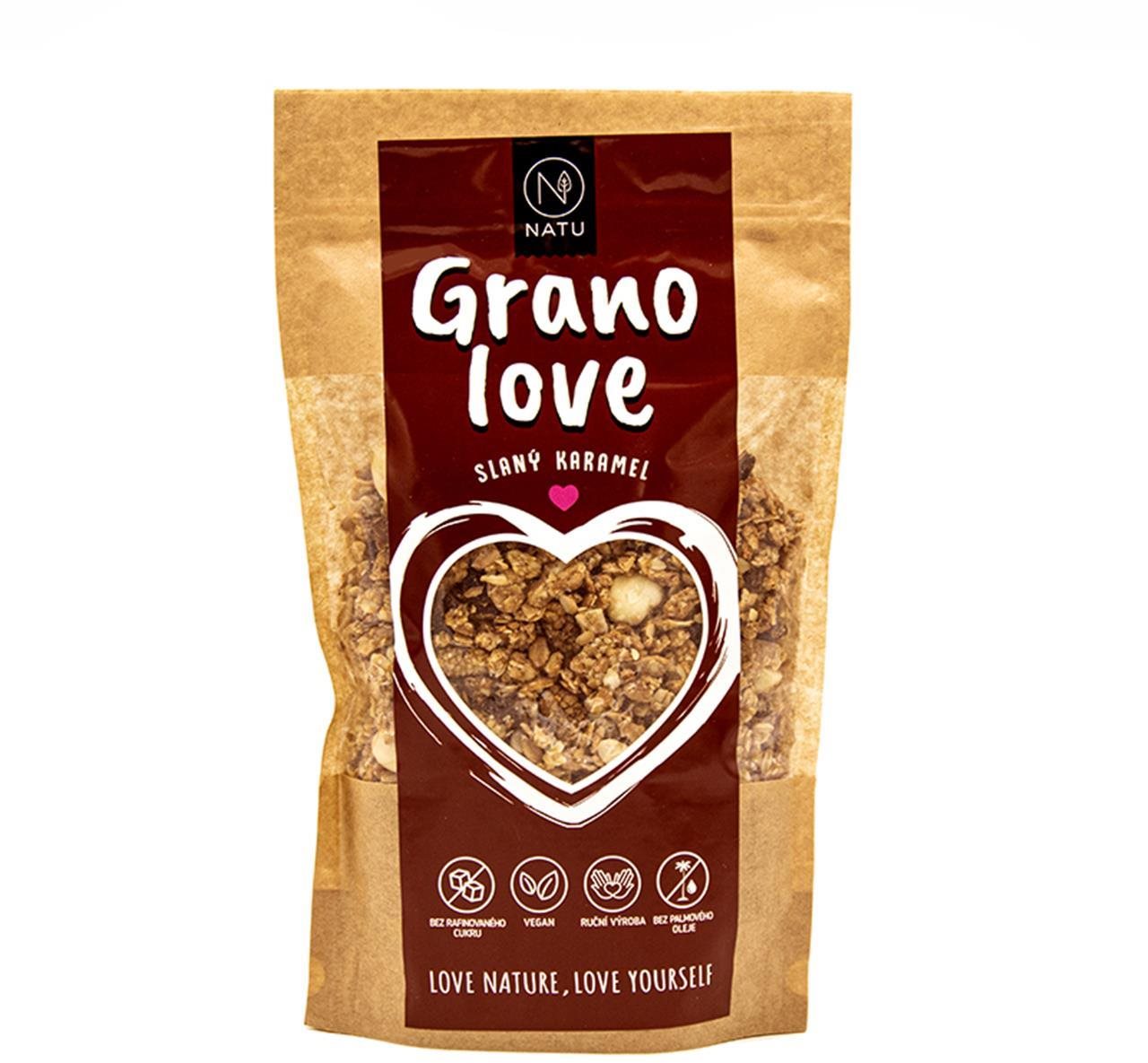 NATU Granolove Slaný karamel 400 g