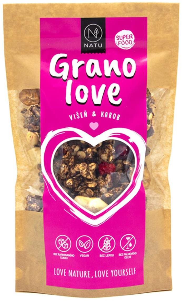 NATU Granolovo Višňa & Karob 350 g