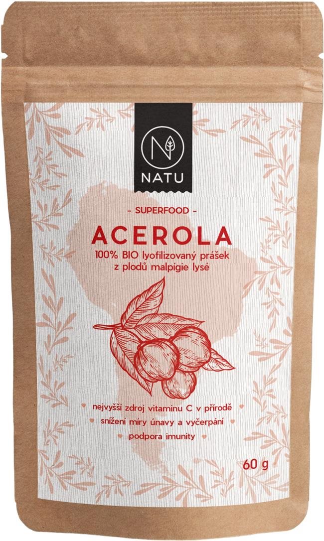 NATU Acerola BIO prášok 60 g