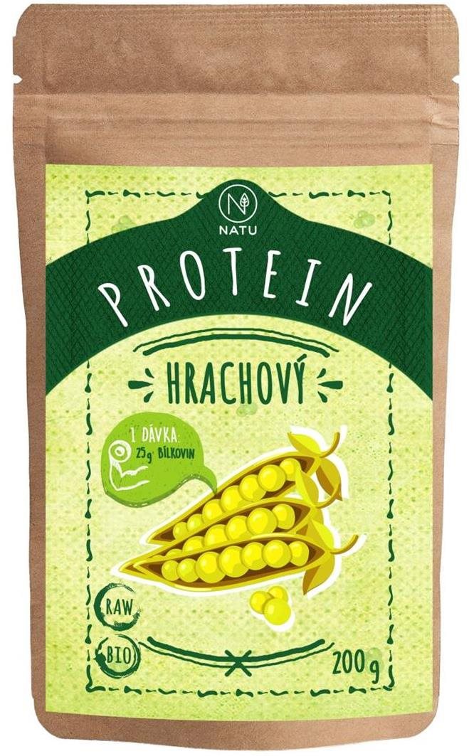 NATU Hrachový proteín BIO 200 g