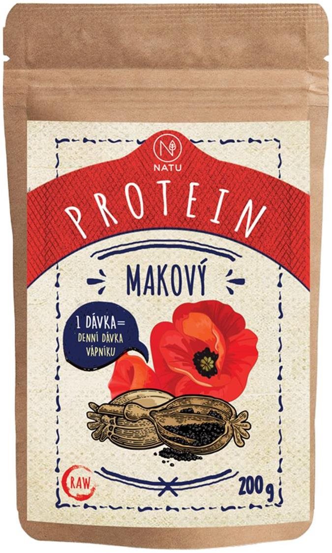 NATU Makový proteín RAW 200 g