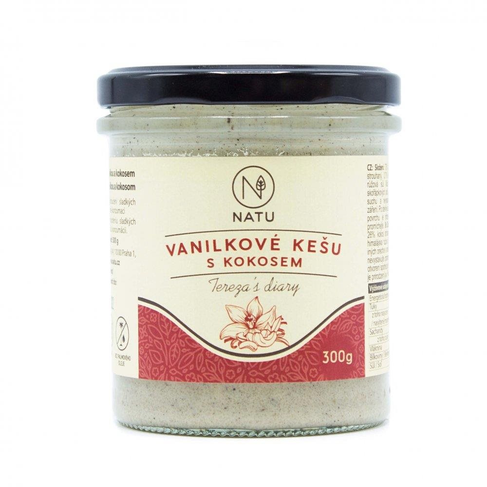 NATU Vanilkové kešu s kokosom 300 g