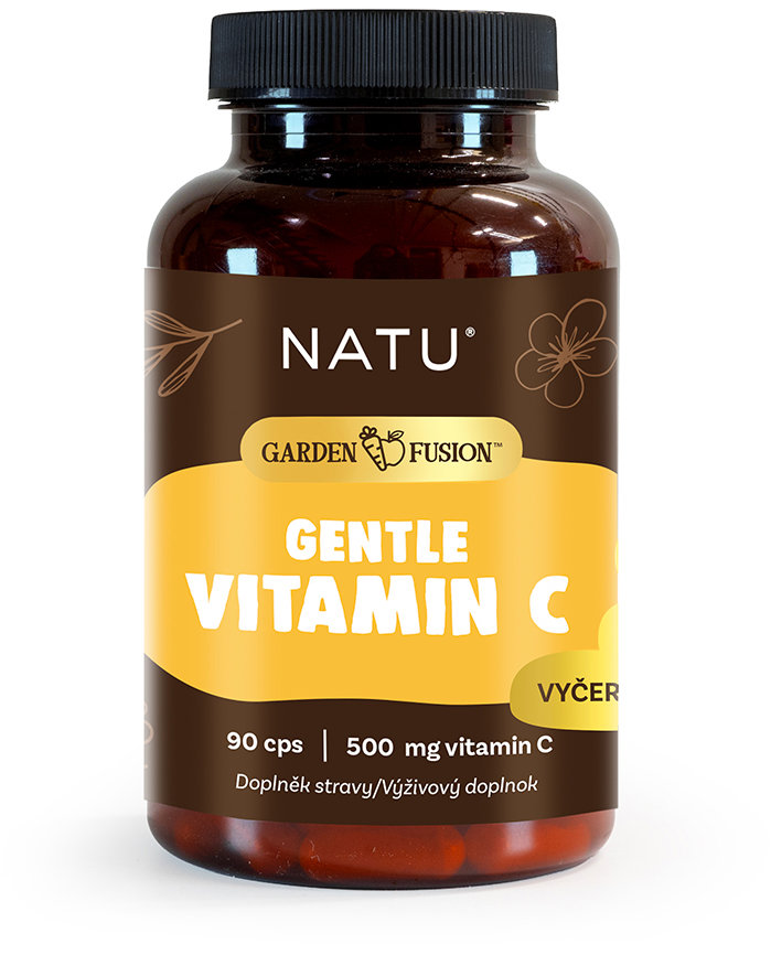 NATU Garden Fusion Vitamín C 500 mg na imunitu 90 kapsúl