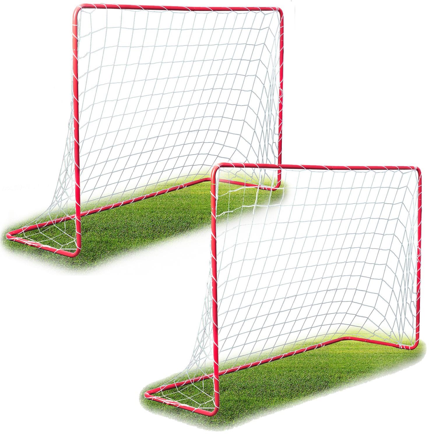 Neo-Sport Veľká futbalová bránková súprava 2 kusy 183 × 122 × 61 cm