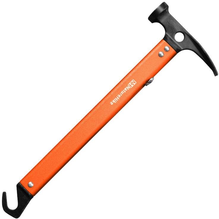 Naturehike Multifunkčné kladivo 374 g – oranžové