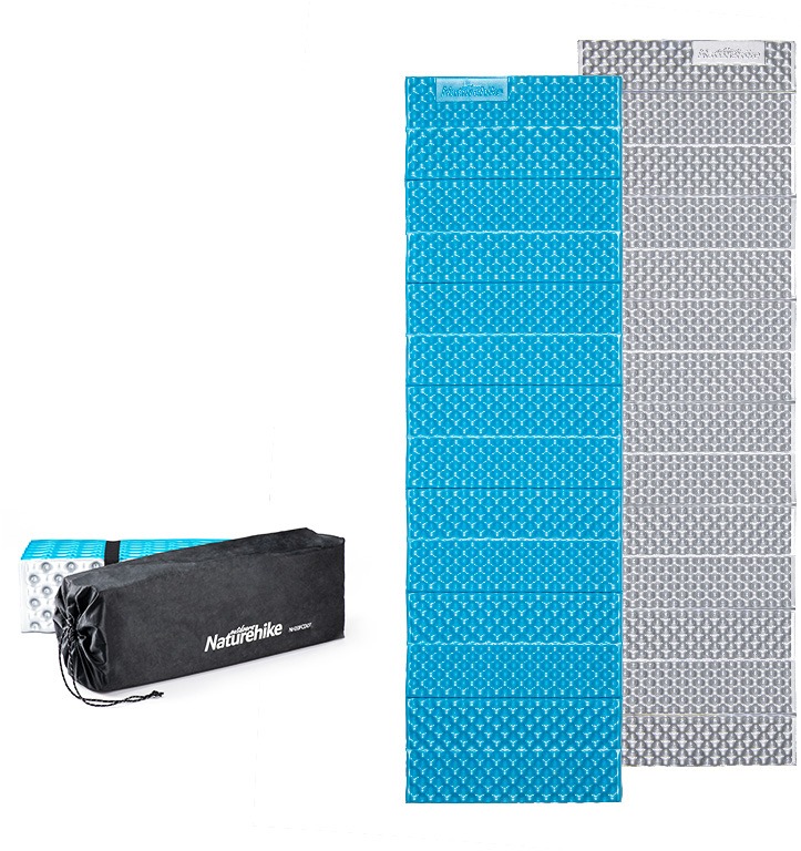 Naturehike zosilnená penová karimatka skladacia 530 g modrá