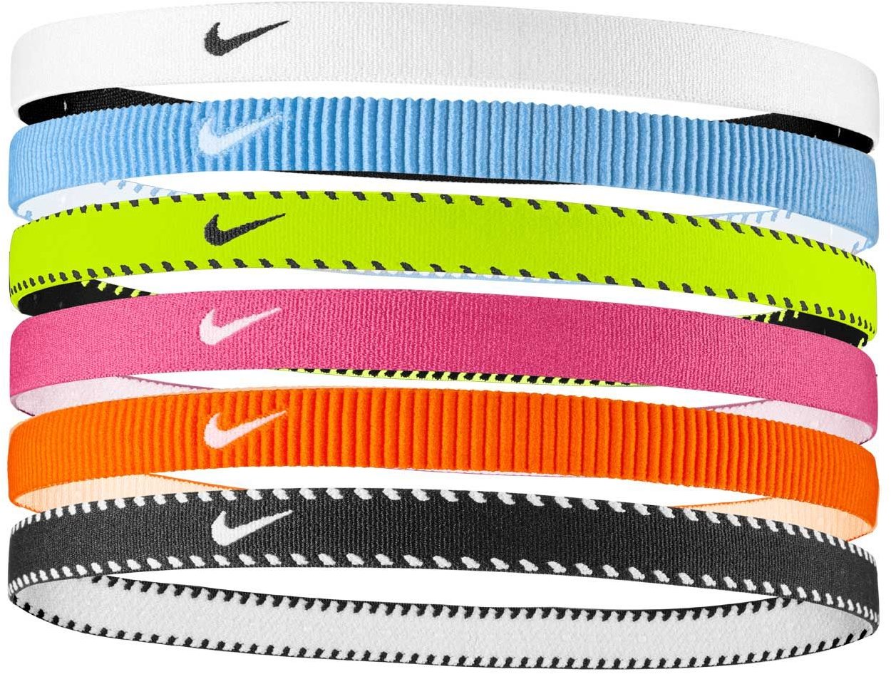 Nike Flex Classic Headbands 6PK ružová/biela