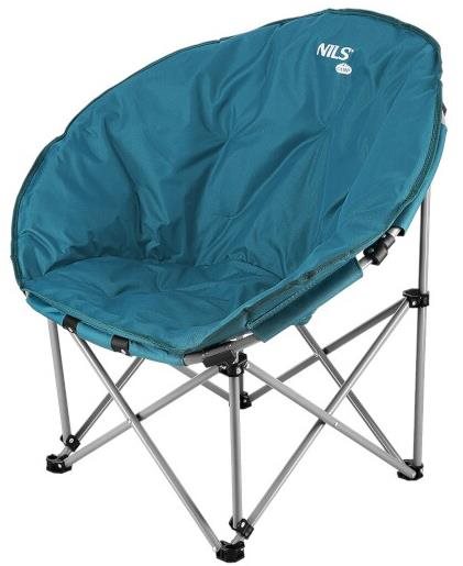 NILS CAMP NC3070 skladacie kreslo modré