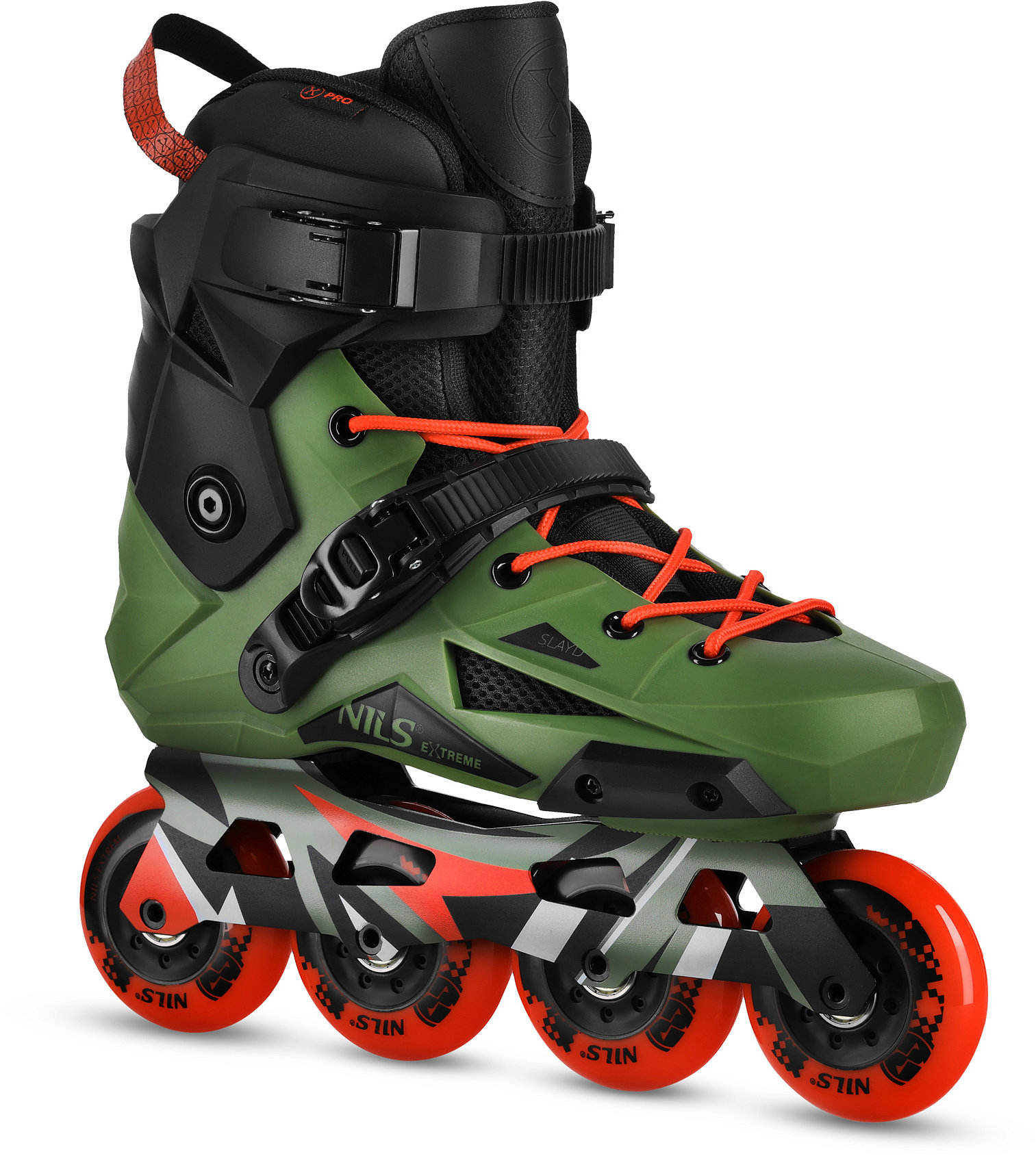 NILS Extreme NA1601 Slayd slalomové, zelené, velikost 4