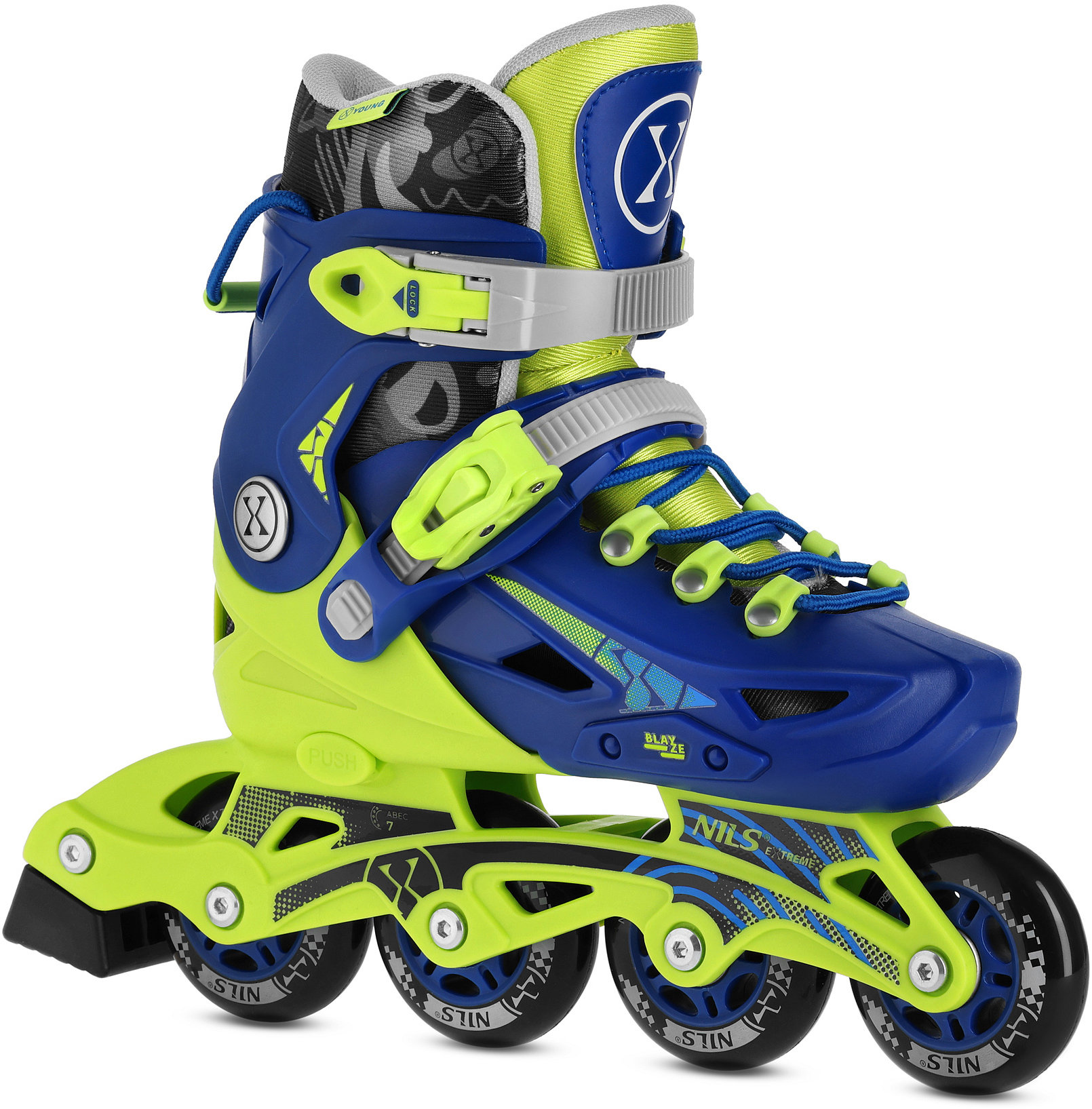 NILS Extreme NA1055 BLAZE modré veľ. M (35 – 38)