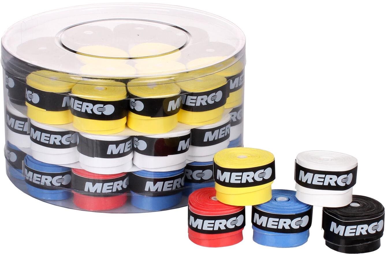 Merco Team overgrip omotávka hr. 05 mm / box 50 ks mix farieb