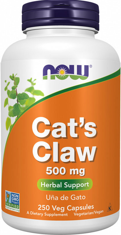 NOW FOODS Cat's Claw, 500 mg, 250 rastlinných kapsúl
