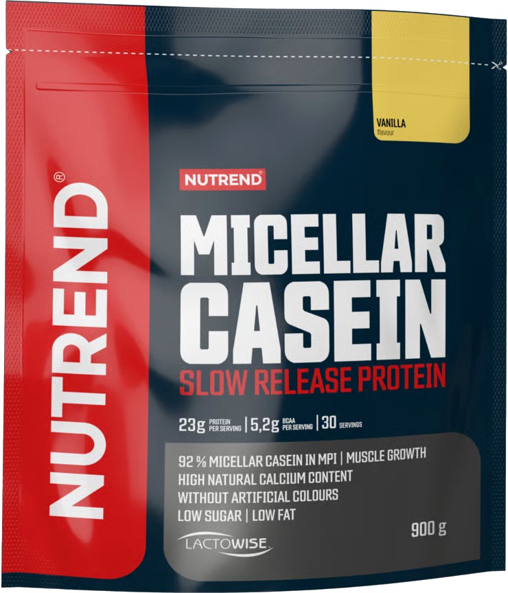 Nutrend Micellar Casein, 900 g, vanilka