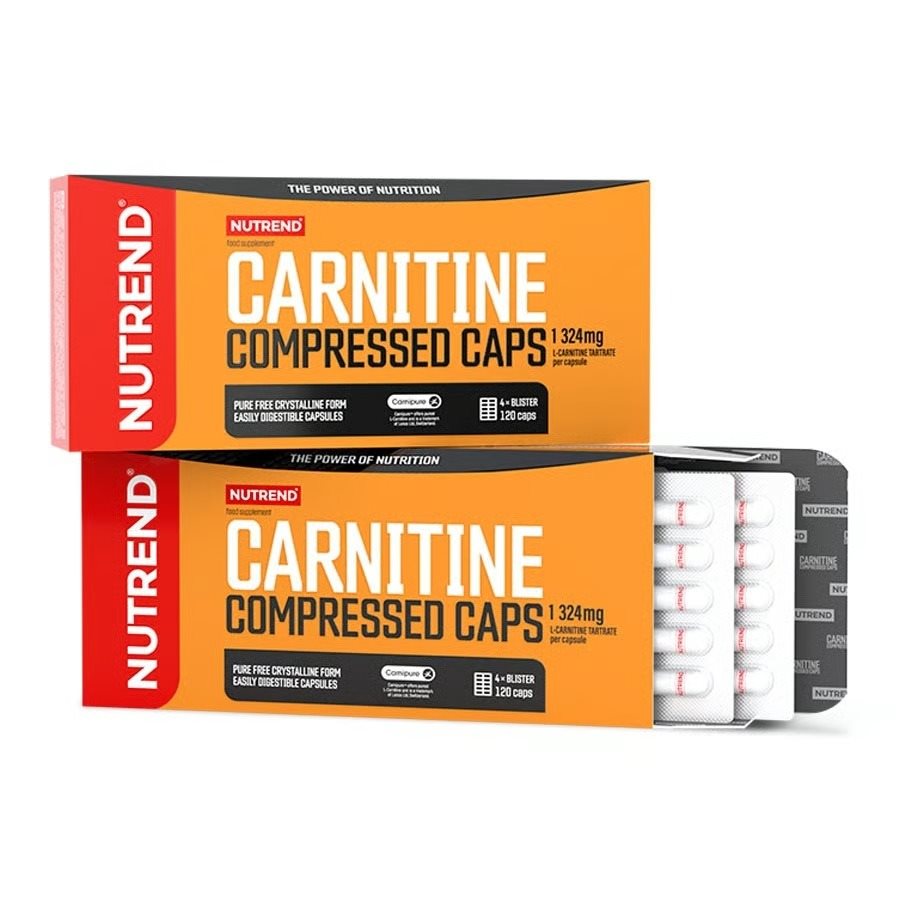 Nutrend Carnitine Compressed Caps, 120 kapsúl
