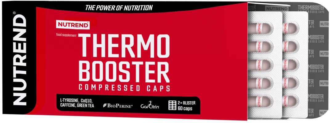 Nutrend Thermobooster Compressed caps, 60 kapsúl