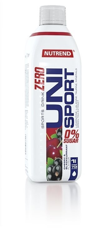 Nutrend Unisport Zero, 1000 ml, višňa a čierne ríbezle