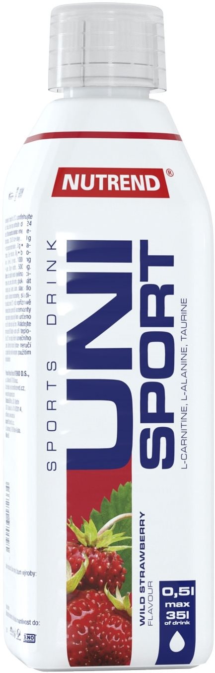 Nutrend Unisport, 1000 ml, lesná jahoda