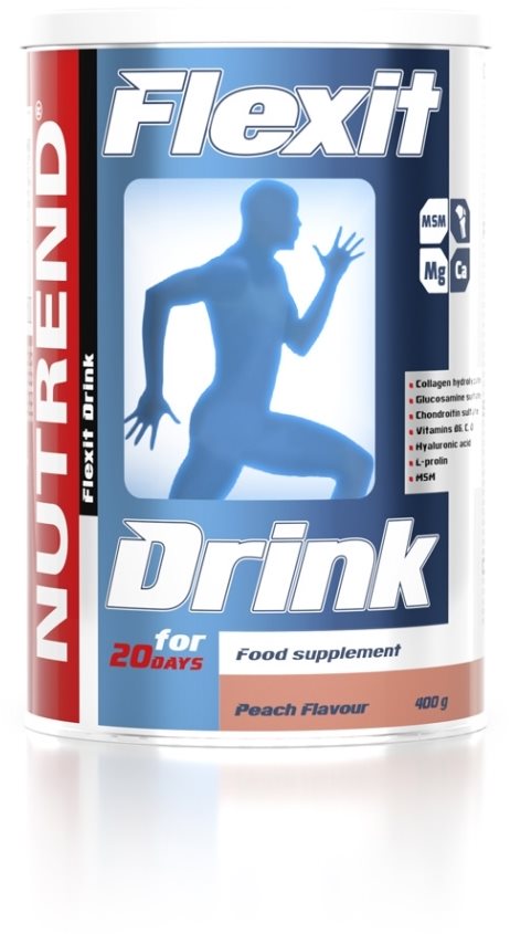 Nutrend Flexit Drink, 400 g, broskyňa