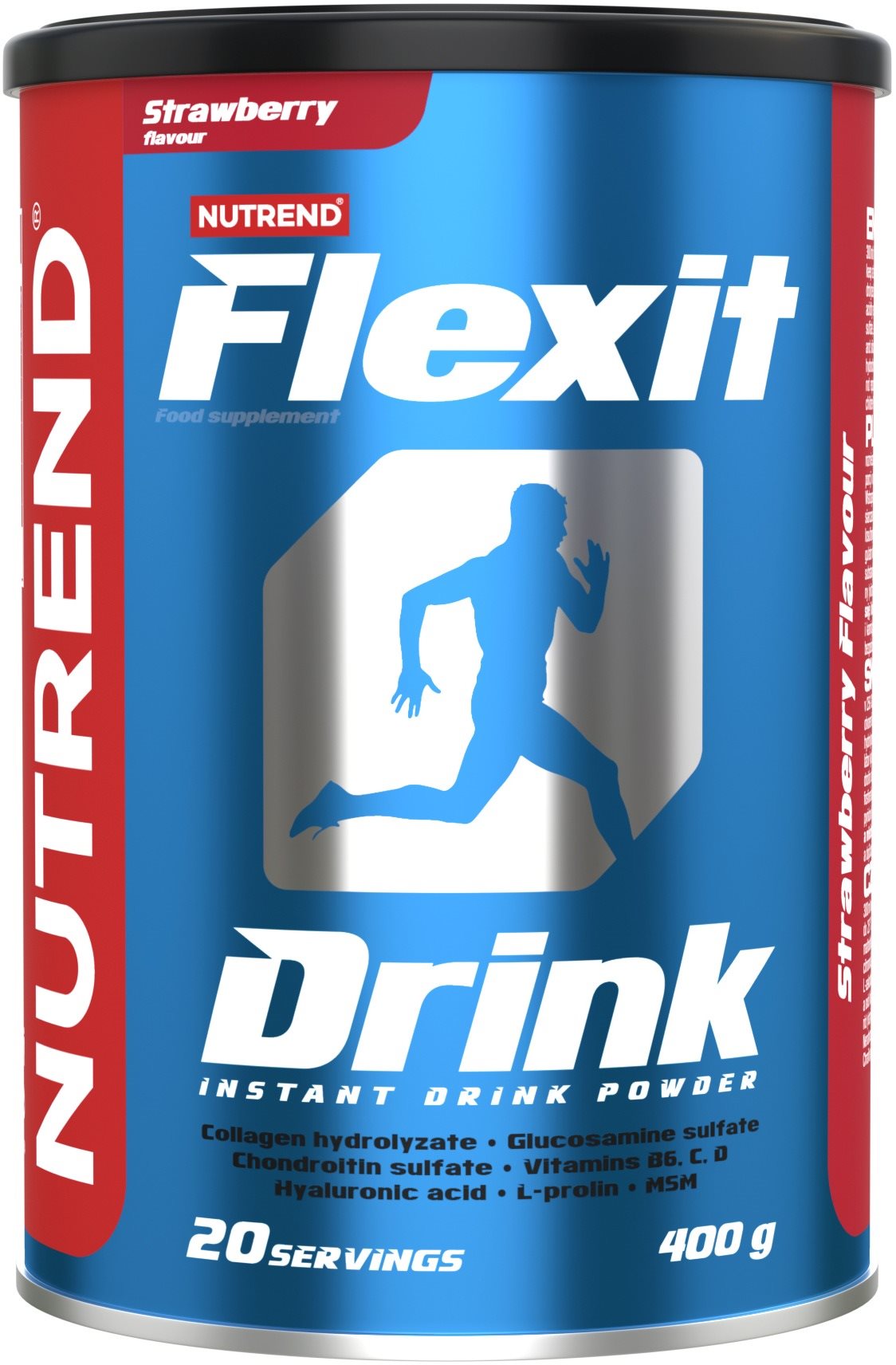 Nutrend Flexit Drink, 400 g, jahoda