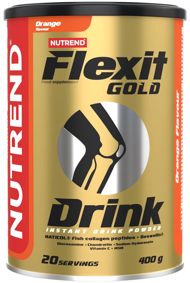 Nutrend Flexit Gold Drink, 400 g, pomaranč