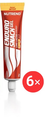 Nutrend Endurosnack, 6× 75 g, marhuľa