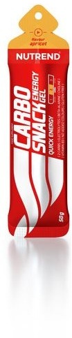 Nutrend Carbosnack vrecko, 50 g, marhuľa