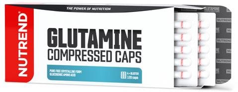 Nutrend Glutamine compressed caps, 120 kapsúl