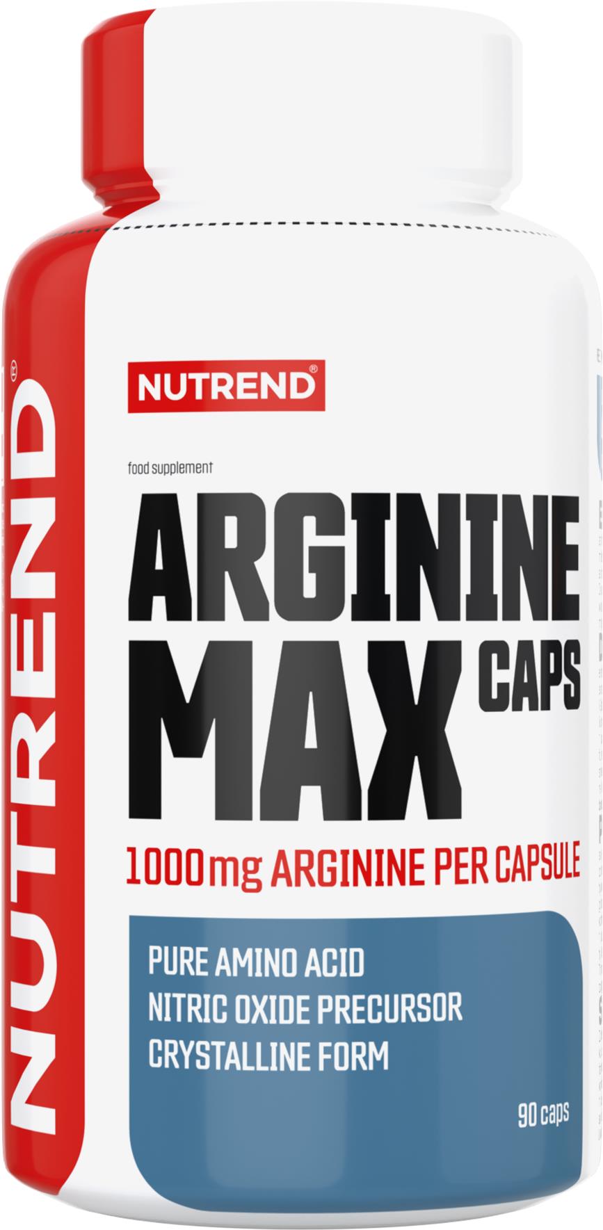 Nutrend Arginine Max Caps 90 kapsúl