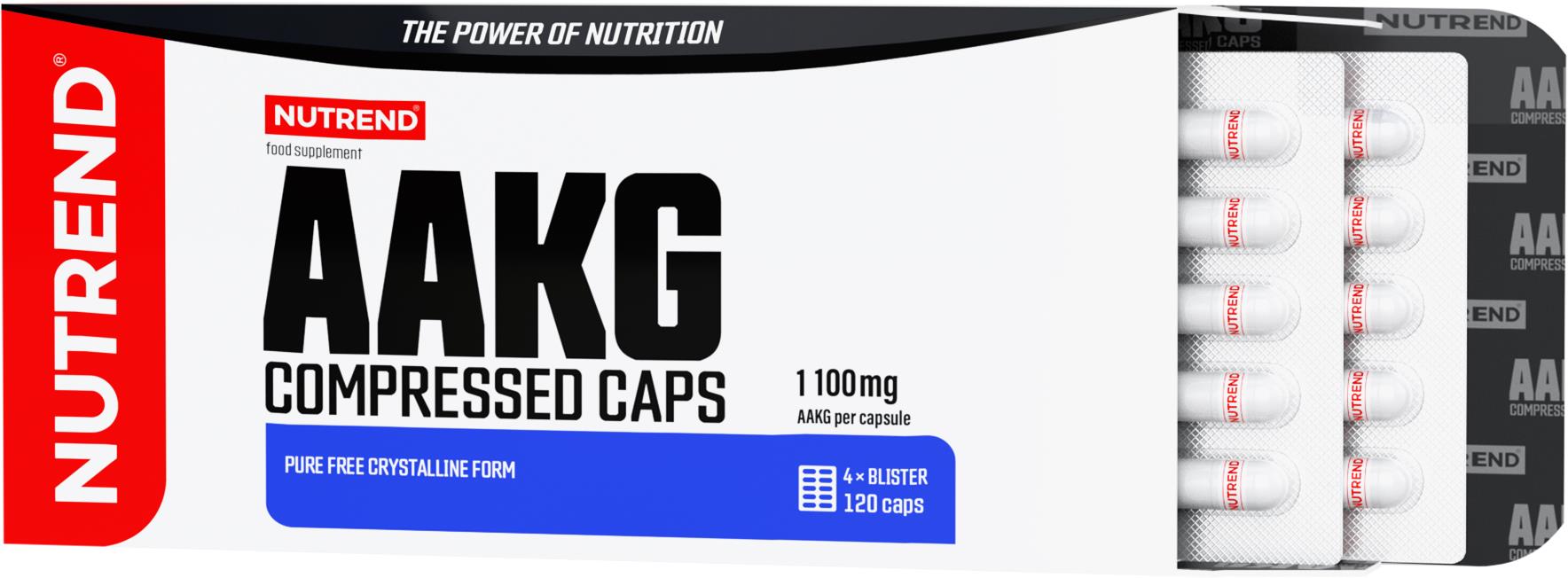 Nutrend AAKG Compressed Caps 120 kapsúl