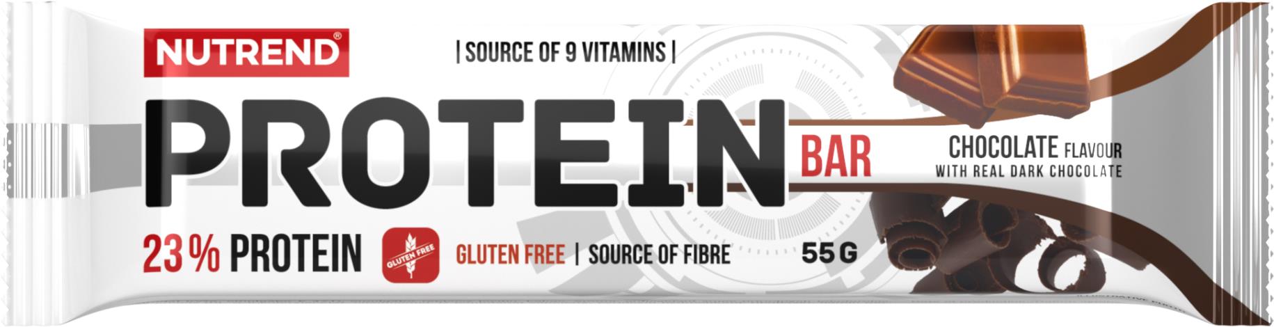 Nutrend Protein Bar 55 g, čokoláda