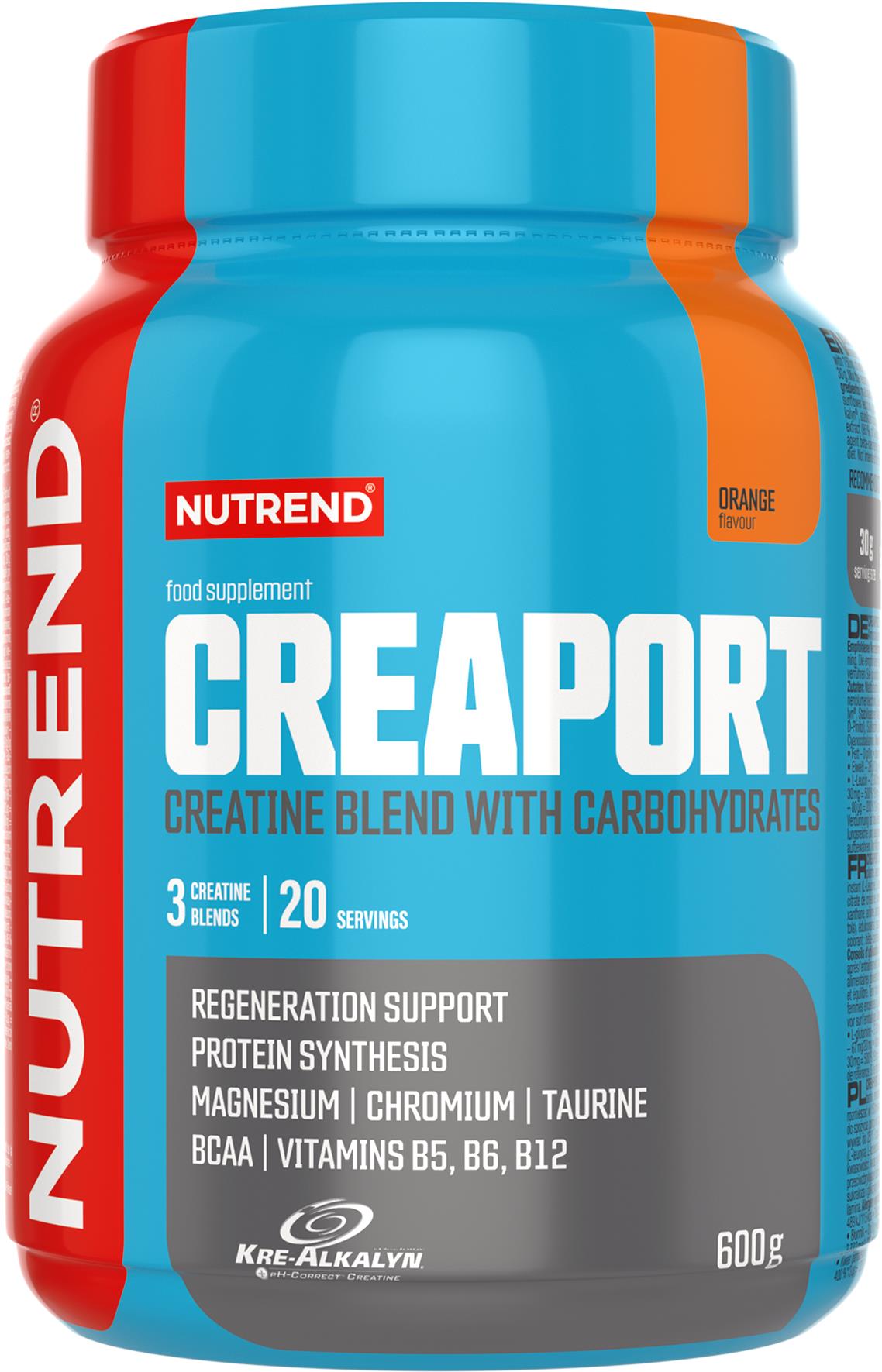Nutrend Creaport 600 g, pomaranč