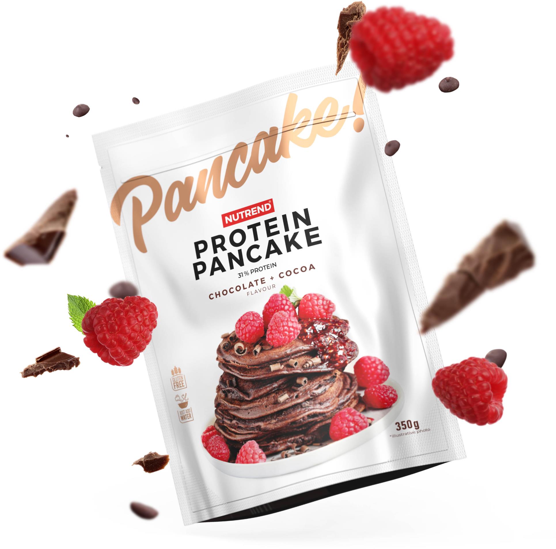 Nutrend Protein Pancake! 350 g, čokoláda + kakao
