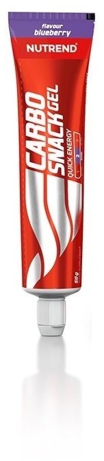 Nutrend Carbosnack tuba, 50 g, čučoriedka